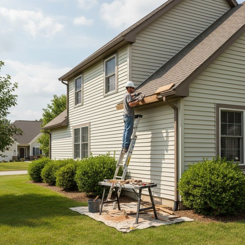 Local Plastic Gutters Repair pros at work