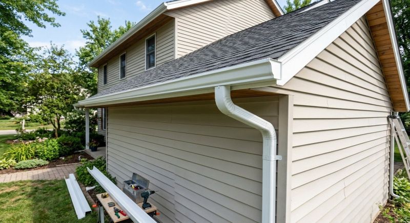 Continuous Gutter Replacement in Roseville, CA