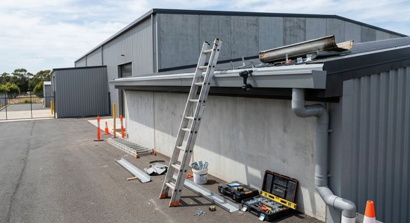 Industrial Gutter Installation in Clarksville, TN