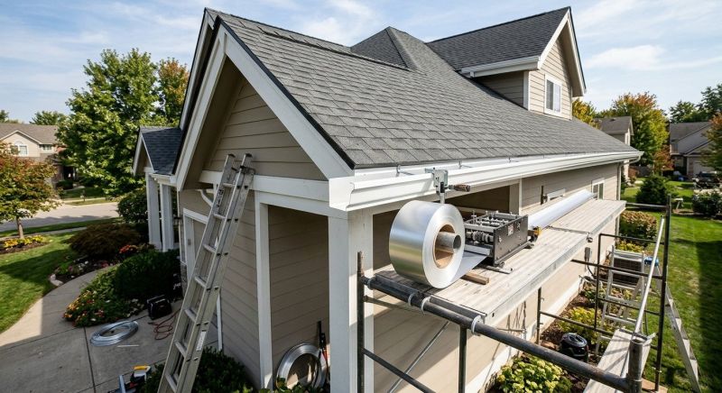 Steel Gutter Installation in Mcdonough, GA